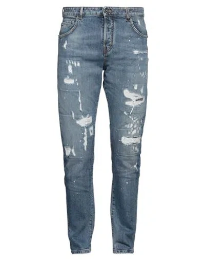 Richmond X Man Jeans Blue Size 29 Cotton, Elastane