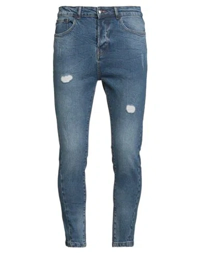 Richmond X Man Jeans Blue Size 33 Cotton, Elastane