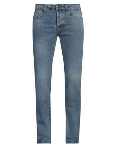 Richmond X Man Jeans Blue Size 33 Cotton, Elastane