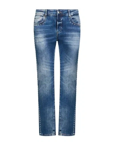 Richmond X Man Jeans Blue Size 36 Cotton, Elastane
