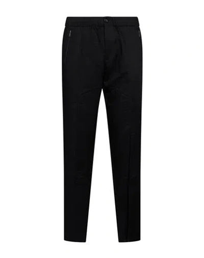 Richmond X Man Pants Black Size 34 Viscose, Linen, Silk
