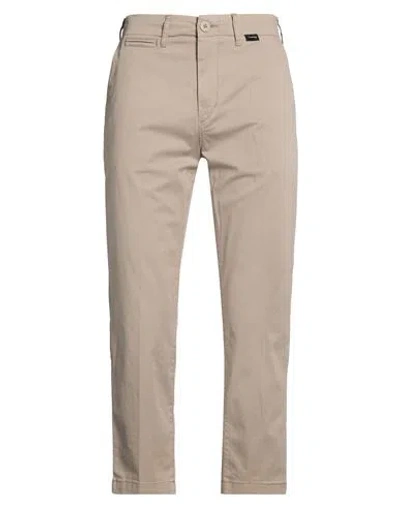 Richmond X Man Pants Taupe Size 36 Cotton, Elastane In Neutral