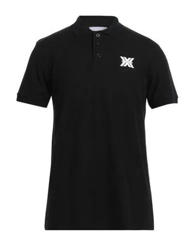 Richmond X Man Polo Shirt Black Size Xxl Cotton In Black