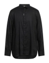 Richmond X Man Shirt Black Size 46 Linen