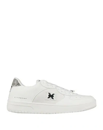 Richmond X Man Sneakers White Size 10 Leather