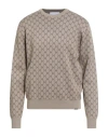 Richmond X Man Sweater Beige Size L Viscose, Nylon In Neutral