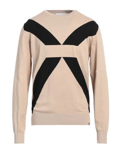Richmond X Man Sweater Beige Size Xl Viscose, Polyester, Nylon