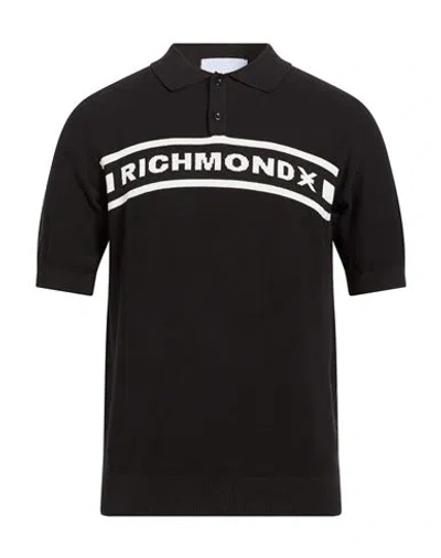Richmond X Man Sweater Black Size M Cotton