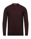 Richmond X Man Sweater Burgundy Size Xxl Acrylic, Merino Wool