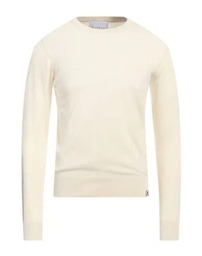 Richmond X Man Sweater Ivory Size 3xl Viscose, Nylon In White