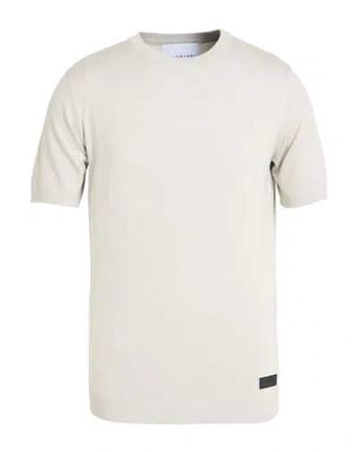Richmond X Man Sweater Light Grey Size Xxl Viscose, Nylon In Neutral