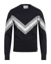 Richmond X Man Sweater Midnight Blue Size L Polyacrylic, Nylon, Viscose
