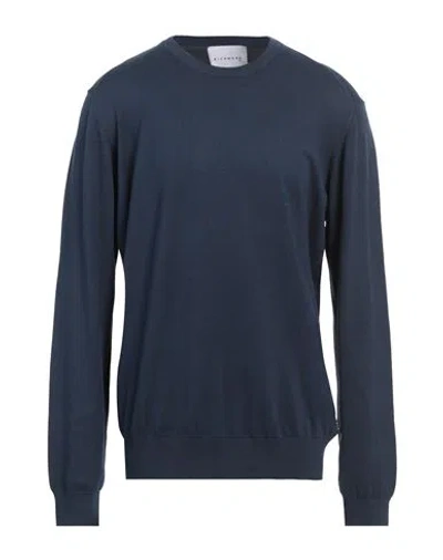 Richmond X Man Sweater Slate Blue Size 3xl Viscose, Nylon