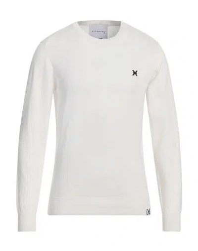 Richmond X Man Sweater White Size L Cotton