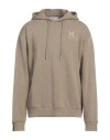 Richmond X Man Sweatshirt Beige Size L Cotton, Polyester