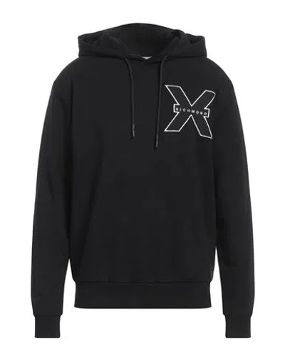 Richmond X Man Sweatshirt Black Size 3xl Cotton