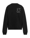 Richmond X Man Sweatshirt Black Size 3xl Cotton, Polyester