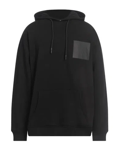 Richmond X Man Sweatshirt Black Size 3xl Cotton, Polyester