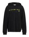 Richmond X Man Sweatshirt Black Size 3xl Cotton, Polyester