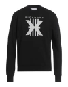 Richmond X Man Sweatshirt Black Size S Cotton, Polyester In Black