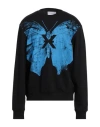 Richmond X Man Sweatshirt Black Size Xl Cotton, Polyester