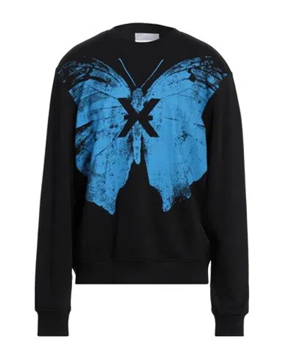 Richmond X Man Sweatshirt Black Size Xl Cotton, Polyester