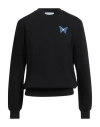 Richmond X Man Sweatshirt Black Size Xl Cotton, Polyester In Black