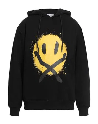 Richmond X Man Sweatshirt Black Size Xxl Cotton, Polyester