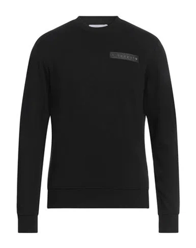 Richmond X Man Sweatshirt Black Size Xxl Cotton, Polyester