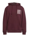 Richmond X Man Sweatshirt Burgundy Size Xl Cotton, Polyester