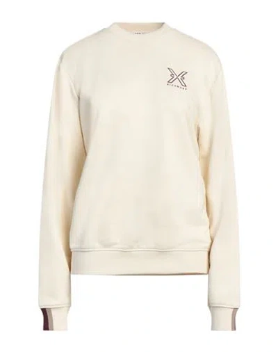 Richmond X Man Sweatshirt Cream Size Xl Cotton, Polyester