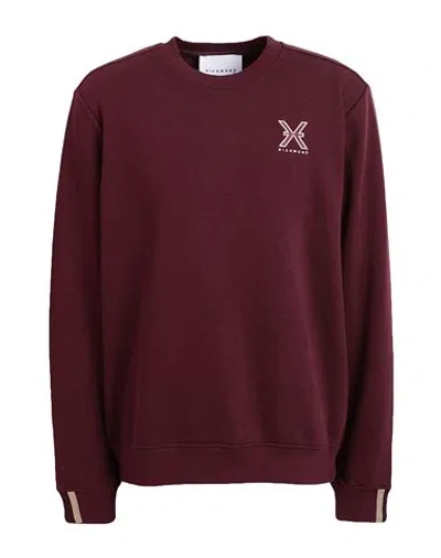 Richmond X Man Sweatshirt Garnet Size Xl Cotton, Polyester