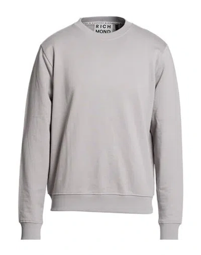 Richmond X Man Sweatshirt Grey Size Xxl Cotton In Gray