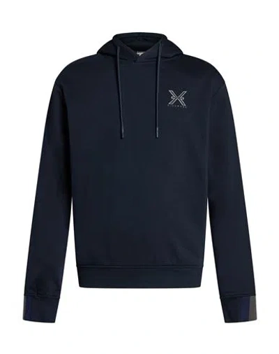 Richmond X Man Sweatshirt Navy Size S Cotton, Polyester In Blue