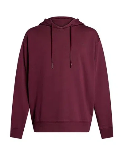 Richmond X Man Sweatshirt Plum Size Xxl Cotton, Polyester In Burgundy