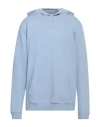 Richmond X Man Sweatshirt Sky Blue Size Xl Cotton, Polyester