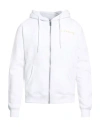 Richmond X Man Sweatshirt White Size L Cotton, Polyester
