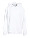 Richmond X Man Sweatshirt White Size L Cotton, Polyester In White