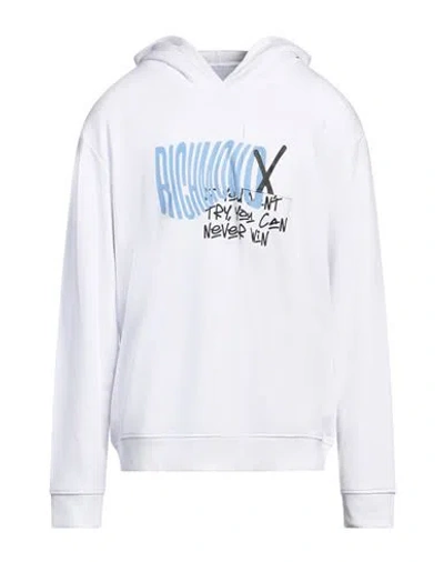 Richmond X Man Sweatshirt White Size Xxl Cotton
