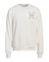 Richmond X Man Sweatshirt White Size Xxl Cotton, Polyester