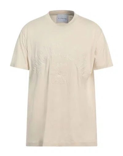 Richmond X Man T-shirt Beige Size 3xl Pima Cotton In Beige