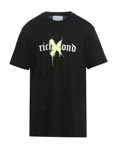 Richmond X Man T-shirt Black Size 3xl Cotton