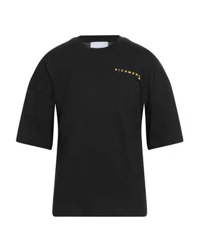 Richmond X Man T-shirt Black Size L Cotton