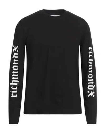 Richmond X Man T-shirt Black Size M Cotton