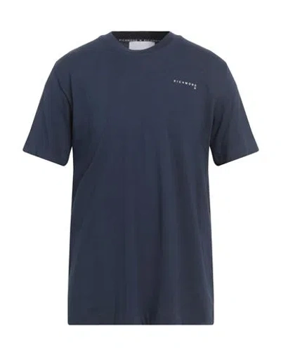 Richmond X Man T-shirt Midnight Blue Size L Cotton