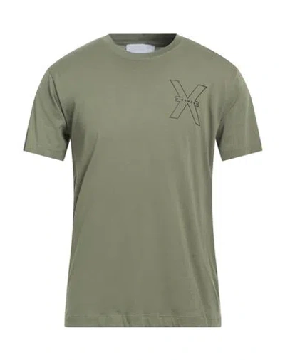 Richmond X Man T-shirt Military Green Size Xl Cotton