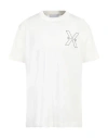 Richmond X Man T-shirt Off White Size 3xl Cotton