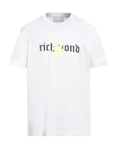 Richmond X Man T-shirt White Size 3xl Cotton