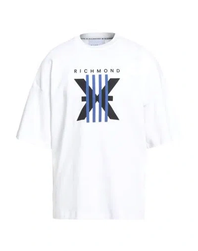 Richmond X Man T-shirt White Size S Cotton