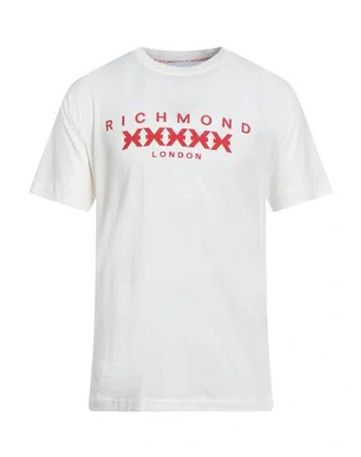 Richmond X Man T-shirt White Size Xxl Pima Cotton
